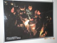 120404避難場所での石油ストーブ暖房