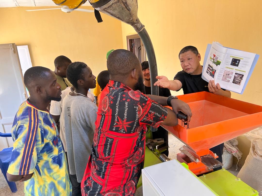 ナイジェリアのナサラワ州に機械導入 トロムソ